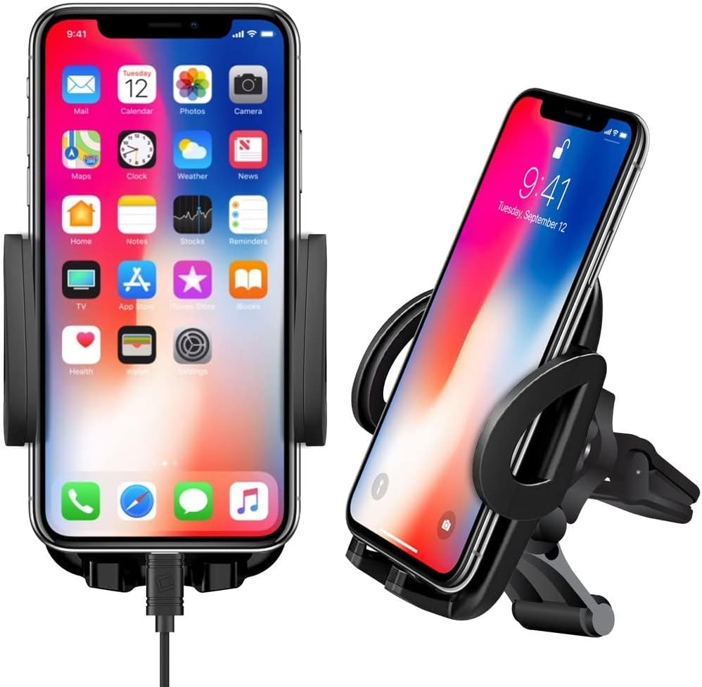 Full 360 Multi Mount Works for Samsung Galaxy Note 10.1 2014 Edition 32GB and Car Holder is Fully Adjustable, Portable, Durable up to 3.5inch Wide Screens and 8 pounds! [Black]