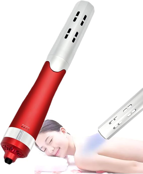 Terahertz Therapy Instrument, Terahertz Blower Therapy Device with Intelligent Power-Off Protection, 3 Gear Wind Speed Adjustable, Improve Sleep and Promote Metabolism, for Sub Healthy, Elderly