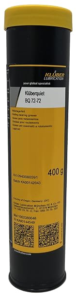 Kluber Lubrication KLUBERQUIET BQ 72-72 for Electric Motors, Fans, Household Appliances and Office Equipment 400 g Cartridge