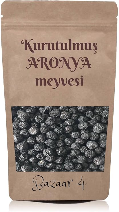 Bazaar 4 Aronya Meyvesi - Aronia Kurutulmuş 150 Gr
