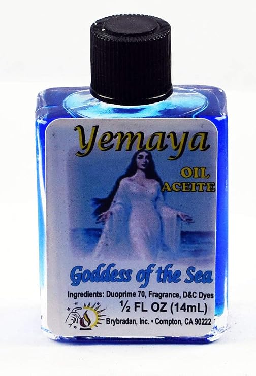 Mw 1 Piece Brybradan Goddess Of The Sea Spiritual Oil Yemaya Aceite Espiritual 1/2 Fl Oz 14.7ml
