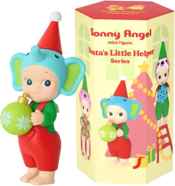 Sonny Angel Santa's Little Helper Series - 1 Sealed Blind Box - One Assorted 2025 Chistmas Series - No Choice Available