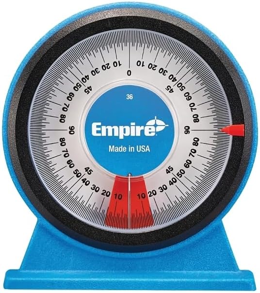 Empire Level 36 Magnetic Polycast Protractor