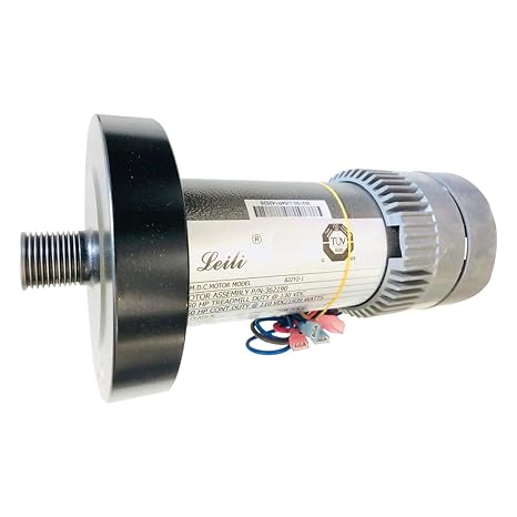 H.F Exchange DC Drive Motor with Flywheel 130VDC, 1939watts, 2.8hp Powerful Duty Permanent Magnet Smooth Operation Easy Replacement Treadmill Motor P/N L-314571 Work with Pro-Form T 6.7 S
