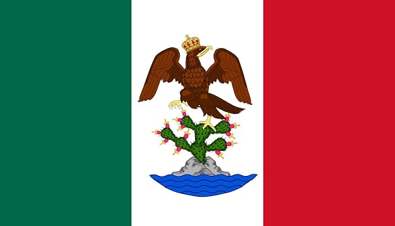 Large Flag First Mexican Empire | 3x5ft