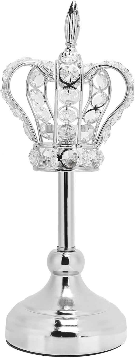 Candlestick Holders Candelabra Crown Shape Tea Light Holders Candlestick Candle Holder Stand Wedding Ornaments Home Decoration
