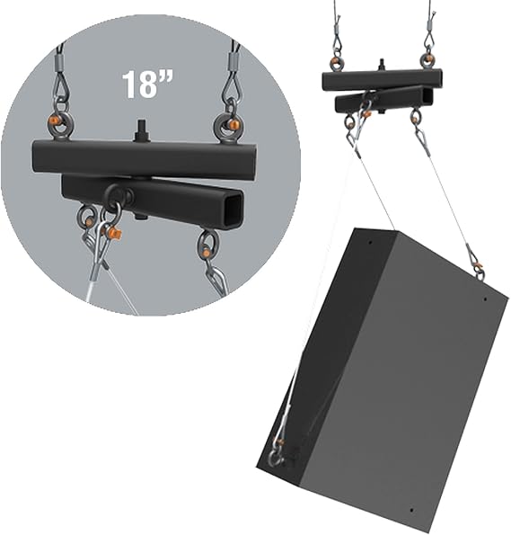 SB-18 18 Inch Speaker and Line Array Rigging Swivel Beam