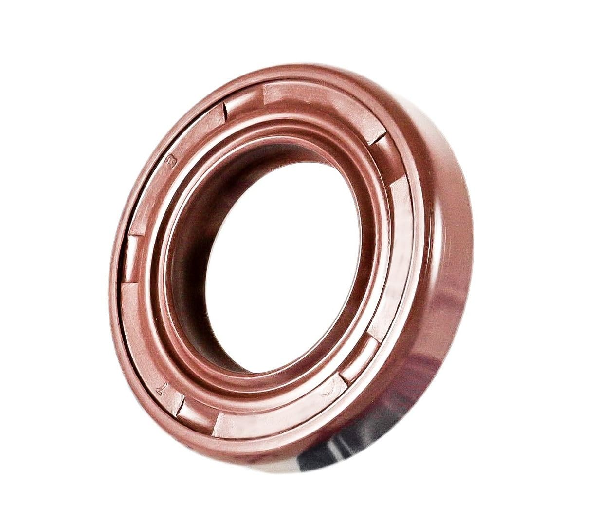 EAI 5mm x 13mm x 5mm FPMFKM TC Double Lip wStainless Steel Spring Oil Seal. Comp. w Viton Shaft Seal