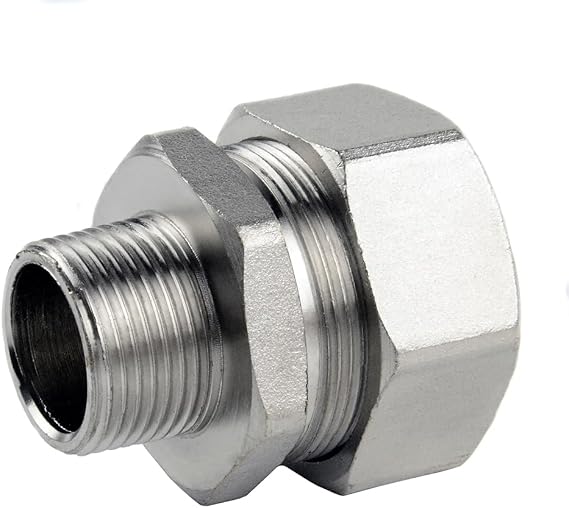 RapidAir MaxLINE Piping 1" x 3/4" MNPT Union Fitting M8015 Rapid Air Max Line Single