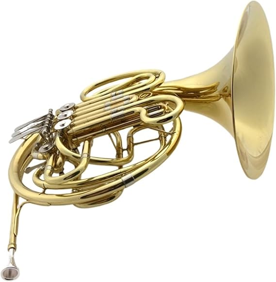 Professional French Horn Brass Horn Instrument B Flat Beginner Playing