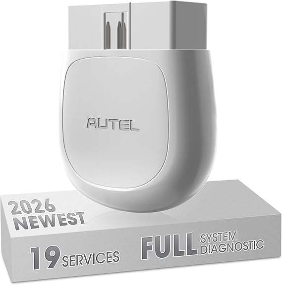 Autel MaxiAP AP200 OBD2 Scanner Bluetooth, Wireless OBD II Diagnostic Tool | Full System Diagnostics, 19 Reset Functions, AutoVIN, Check Engine Light Code Reader for iPhone Android