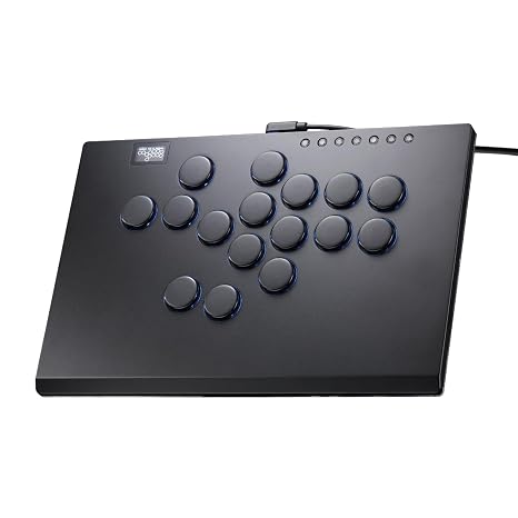 Haute42 Leverless Controller Arcade Stick: M16 Plus Black Fight Controller