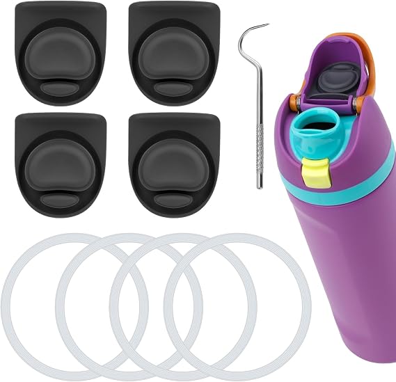 Gosknor Water Bottle Replacement Parts Compatible with Owala FreeSip