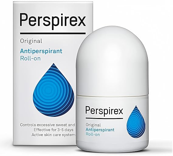 PERSPIREX Comfort Antiperspirant for Men & Women - Unscented Deodorant Men & Women with Excessive Sweating Can Rely On - Clinically Proven to Protect Against Sweat & Odor (Original), 0.85 Fl Oz