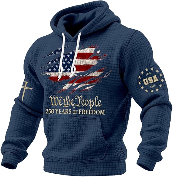 America Anniversary Mens Shirt We The People 250 Years Of Freedom Hoodie
