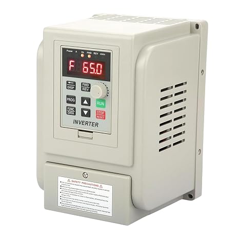 Variable Frequency Drive 2.2KW 220VAC Single-phase Variable Frequency Drive VFD Speed Controller for 3 Phase 2.2kW AC Motor
