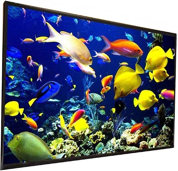 Projector Screen Outdoor 150 200 inch 300 inch White Cloth Material 180 250 inch Optional 16:9/4:3 for LED proyector(120 inch)