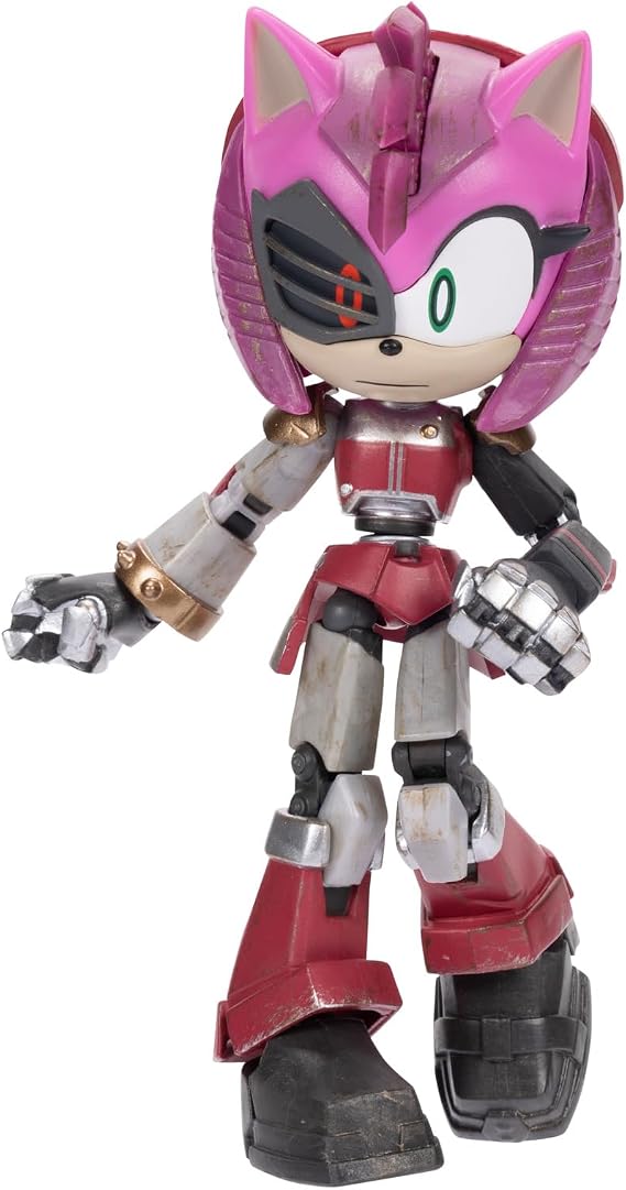 JAKKS Pacific Sonic Prime 5" Articulated Action Figure - Rusty Rose Yoke City