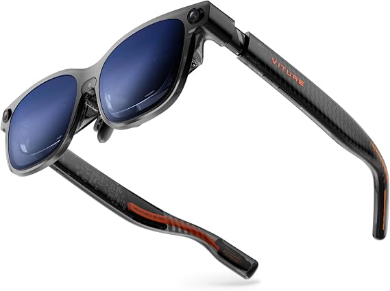 VITURE Luma Ultra XR Glasses 152 Inch Ultra Sharp Display Full 6DoF AR Hand Gestures 52° FOV 1500 Nits Compatible with iPhone 17/16/15 Android Mac PC Switch & Switch 2 Real Time 2D to 3D