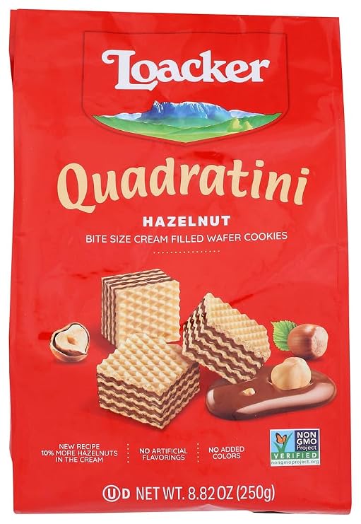 Loacker Hazelnut Quadrtn 16x 8.83OZ