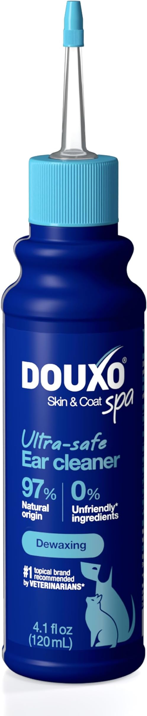 DOUXO SPA Dog & Cat Ear Cleaner, 4.1 fl oz