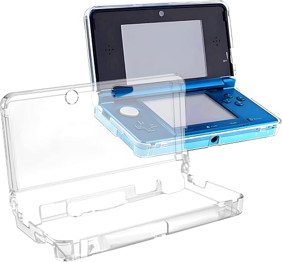 OSTENT Hard Crystal Case Clear Skin Cover Shell for Nintendo 3DS