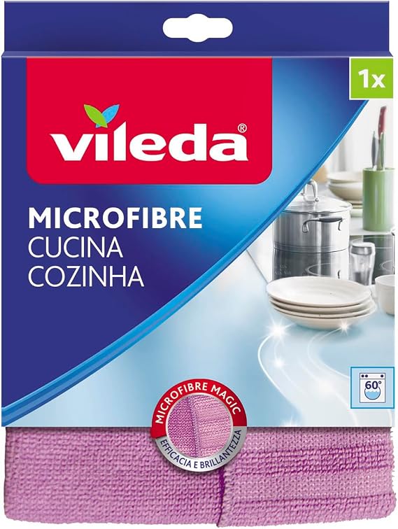 Vileda Tekli Paket Mikrofiber Mutfak Temizlik Bezi
