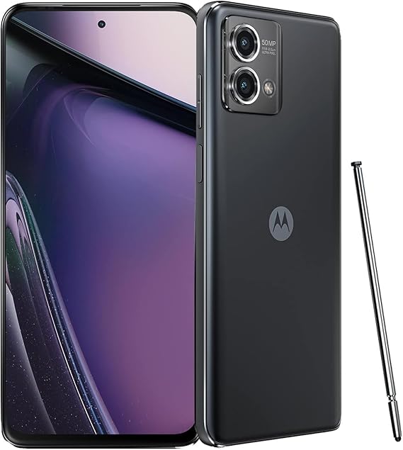 Motorola Moto G Stylus 5G | 2023 | Unlocked | Made for US 4/128GB | 50MP Camera | Cosmic Black