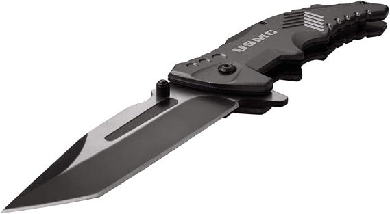 MTECH USA U.S. Marines M-A1058GY Spring Assisted Knife Grey