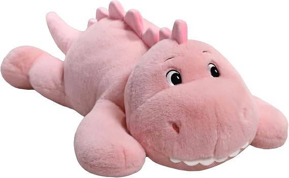 XMV 31 inch 5 lbs Dinosaur Weighted Stuffed Animals, Dino Plush Toy Pillow