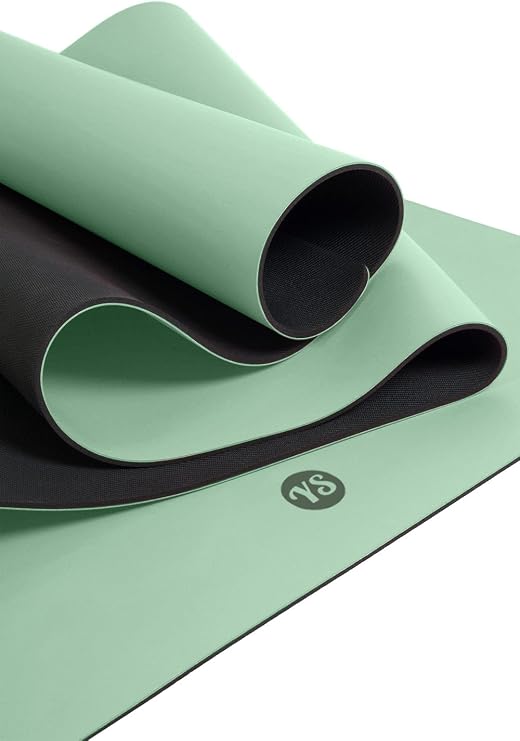 Yoga Studio Grip Mat 4mm | Extra Long Yoga Pilates Mat | 200cm x 61cm x 4mm | Non-Slip Grippy Exercise Fitness Workout Mat