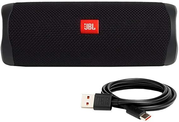 JBL Flip 5 Portable Bluetooth Speaker IPX7 Rated Waterproof Midnight Black JBLFLIP5BLK