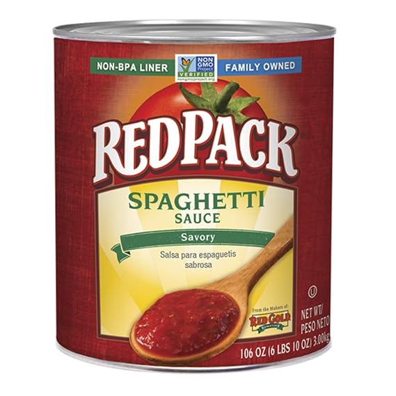 Red Pack Spaghetti Sauce #10