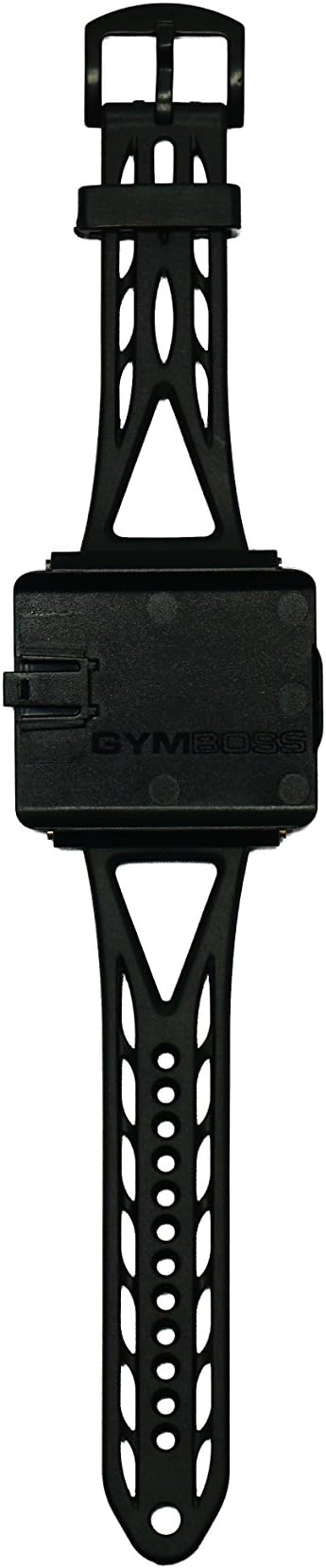 Gymboss Interval Timer and Stopwatch Watch Strap Black
