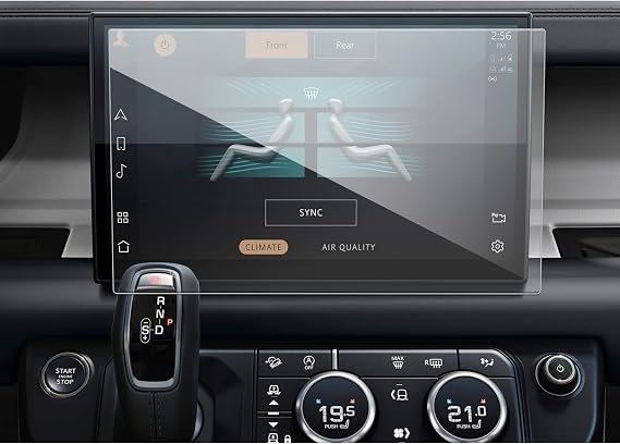 YEE PIN 2023 2024 Land Rover Defender Pivi Pro Screen Protector 11.4-Inch Floating Touchscreen Curved Infotainment Navigation, Pivi Pro 11.4-Inch Touch Screen Protector 9H Hardness
