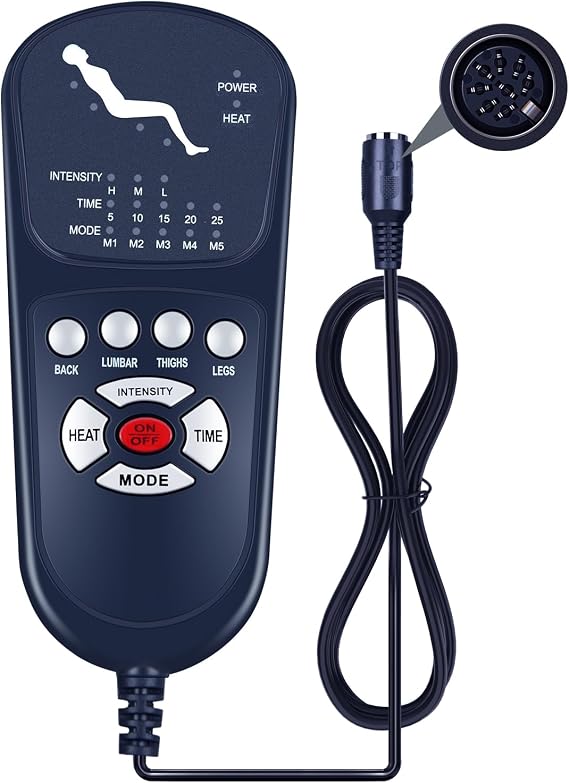 8 Pin Massage Function Remote Handset Controller for Recliner Chair