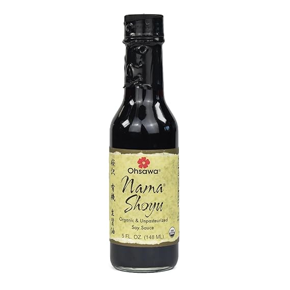 OHSAWA Organic Nama Shoyu Sauce, 5 Ounce