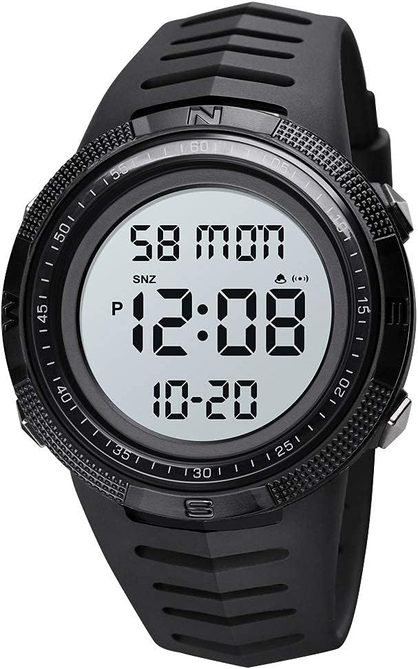 FANMIS 47mm Flieger Big Pilot Black Dial Power Reserve Automatic Mens Womens Black Leather Strap Watch