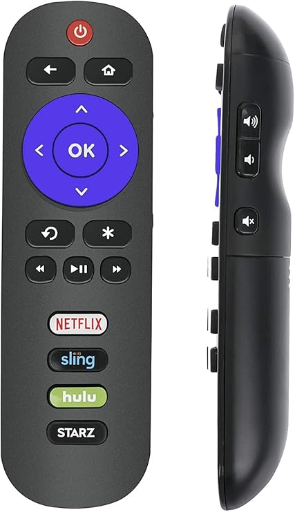 Universal Remote Control for Roku TV, Compatible with TCL/ONN/Element/Westinghouse/Philips/Jvc/RCA/Sanyo Roku Smart TVs