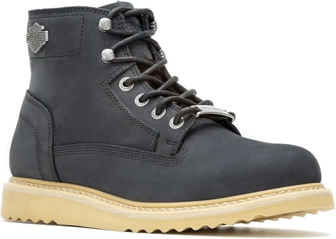 Harley-Davidson Men's Beaton 5.5-Inch Black or Wheat Fashion Boots, D93852
