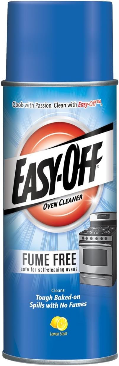 Easy-Off Fume Free Oven Cleaner, Lemon 14.5 oz Can Pack of 6