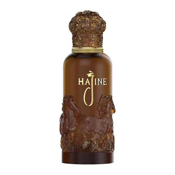 Silk Road by Hajine - Perfumes for Women and Men - Woody Amber Fragrance - Notes of Pink Pepper, Davana, Sicilian Bergamot, White Amber - 3.4 oz 