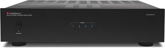 AUDIOSOURCE AMP800VS 8-Channel, 4-Zone Distributed Audio Analog Power Amp