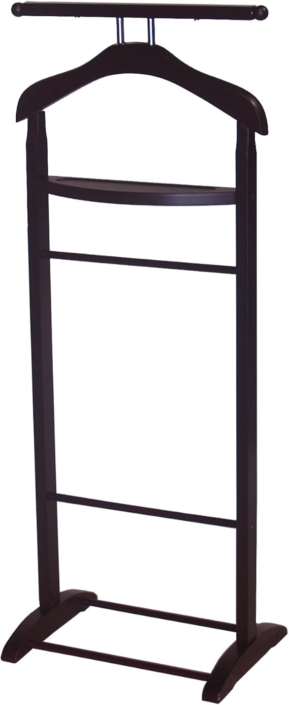 Proman Products Knight Valet Sand with Tie Bar, Tray & Trouser Bar