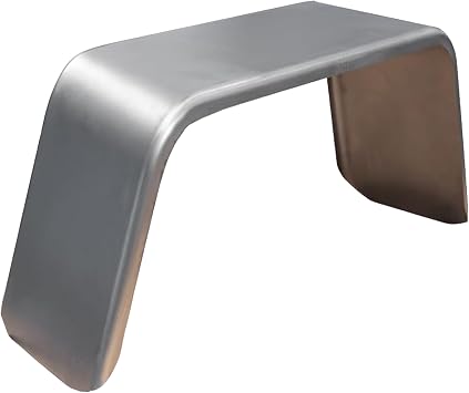 Tie Down | 15" Wheel - Trailer Fenders Single Axle - Smooth Aluminum - Made in USA Trailer Fender - Utility Trailer 36" Long 9" Wide 18" Tall (2 Fenders)