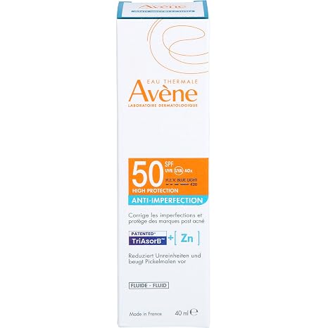 AVÈNE Anti-Imperfection Fluid SPF 50+ Sun Care - Blemished Skin - 40 ml