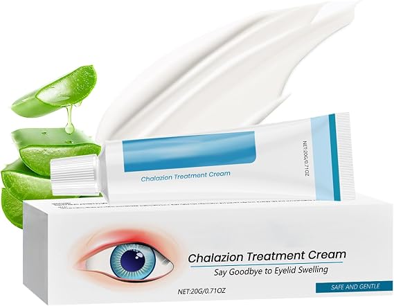 Chalazion & Blepharitis Treatment Eye Cream, Eyelid Cream For Blepharitis, Stye Eye Treatment for Soothes, Cleanses Lashes, Hydrating Formula for Comfort, Gentle Eyelid Cream for Daily Eye Care