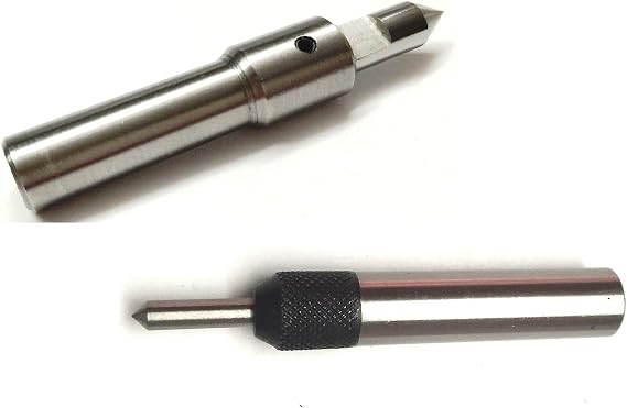 TUF-Set of 2 Spring Center Tap Guide Tool to Align Tap for threading Lathe Mill Jig Bore