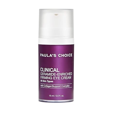 Paula's Choice CLINICAL Ceramide Firming Eye Cream with Vitamin C and Retinol, for Fine Lines, Wrinkles and Loss of Firmness