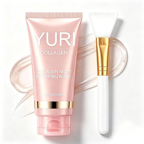 Night Wrapping Mask, Korean Face Mask, Overnight Peel off Face Mask, Hydrating Moisturizing & Restored Balance Glass Skin Sleeping Facial Mask for All Skin Types Beauty Care (1)